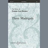 Couverture pour "Three Madrigals" par Emma Lou Diemer