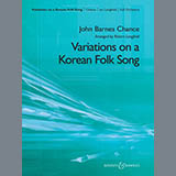 Cover Art for "Variations on A Korean Folk Song - Conductor Score (Full Score)" by Robert Longfield