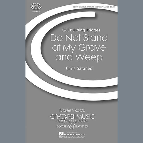 do not stand at my grave and weep original version