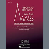 Couverture pour "Suite from Mass (arr. Michael Sweeney) - Percussion 1" par Leonard Bernstein