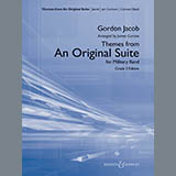 Cover Art for "Themes from An Original Suite - String Bass" by James Curnow
