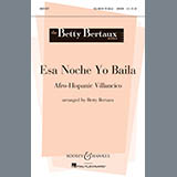 Betty Bertaux Esa Noche Yo Baila (Come With Me, Let's Dance Tonight) l'art de couverture