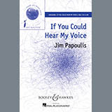 Cover Art for "If You Could Hear My Voice" by Jim Papoulis