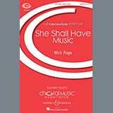 Carátula para "She Shall Have Music" por Nick Page