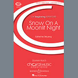Cover Art for "Snow On A Moonlit Night" by Catherine Delanoy