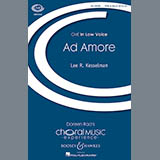 Couverture pour "Ad Amore" par Lee Kesselman