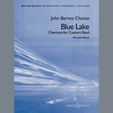 Abdeckung für "Blue Lake (Overture for Concert Band) - Eb Alto Saxophone 2" von John Barnes Chance