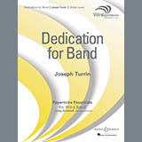Cover Art for "Dedication for Band" by Joseph Turrin