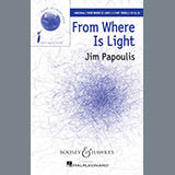 Abdeckung für "From Where Is Light" von Jim Papoulis