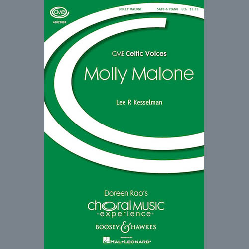 Molly Malone Noten Lee Kesselman Chor Satb