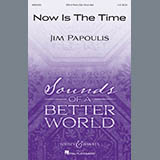 Abdeckung für "Now Is The Time" von Jim Papoulis