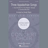 Cover Art for "Three Appalachian Songs" by Dwight Bigler