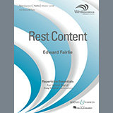Couverture pour "Rest Content - Eb Alto Saxophone 1" par Edward Fairlie