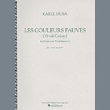 Cover Art for "Les Couleurs Fauves (Vivid Colors) (Score Only)" by Karel Husa