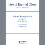 Cover Art for "Fire of Eternal Glory (Novorossiyek Chimes) - Conductor Score (Full Score)" by James Curnow