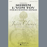 Couverture pour "Shirim L'Yom Tov: Four Festive Songs" par Shulamit Ran