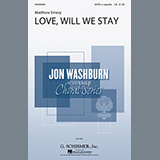 Love, Will We Stay Sheet Music
