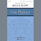 Cover Art for "Balulalow" by Matthew Culloton