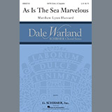 As Is The Sea Marvelous Bladmuziek