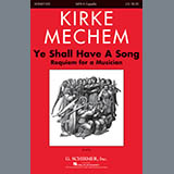 Cover Art for "Ye Shall Have A Song" by Kirke Mechem