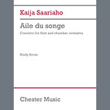 Cover Art for "Aile du songe (Chamber Version) - Study Score" by Kaija Saariaho