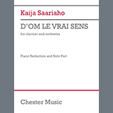 Cover Art for "D'OM LE VRAI SENS (piano reduction)" by Kaija Saariaho