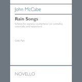 Cover Art for "Rain Songs (Cello Part)" by John McCabe