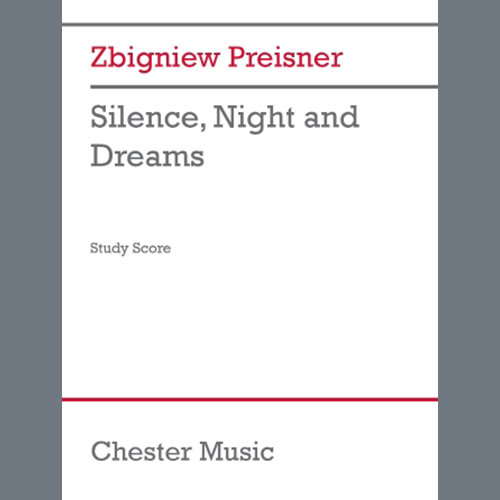 Silence, Night and Dreams – Study Score