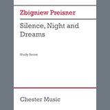 Cover Art for "Silence, Night and Dreams - Study Score" by Zbigniew Preisner
