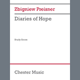 Cover Art for "Diaries of Hope (Study Score)" by Zbigniew Preisner