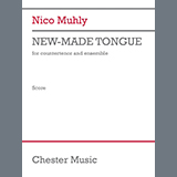 Cover Art for "New-Made Tongue - Full Score" by Nico Muhly
