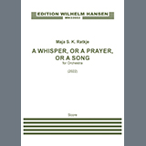 Cover Art for "A Whisper, or a Prayer, or a Song (A Fragile Hope)" by Maja S. K. Ratkje