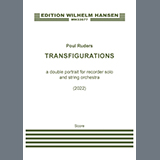 Cover Art for "Transfigurations Concerto for Recorder and String Orchestra - Full Score" by Poul Ruders