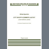 Cover Art for "Ett skepp kommer lastat (A Ship Arrives Loaded) - Full Score" by Britta Byström