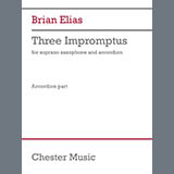 Couverture pour "Three Impromptus" par Brian Elias