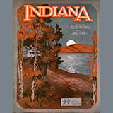 Carátula para "Indiana (Back Home Again In Indiana)" por James F. Hanley