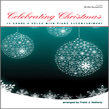 Frank J. Halferty Celebrating Christmas (14 Grade 4 Solos With Piano Accompaniment) - Piano (optional) l'art de couverture