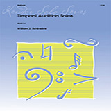 William Schinstine Timpani Audition Solos cover art