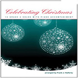 Frank J. Halferty Celebrating Christmas (14 Grade 4 Solos With Piano Accompaniment) - Piano Accompaniment l'art de couverture