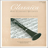 Richard Johnston Classics For Clarinet Quartet - 2nd Bb Clarinet l'art de couverture