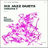 Lennie Niehaus Six Jazz Duets, Volume 1 cover art