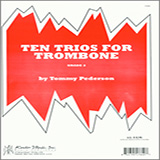 Pederson Ten Trios For Trombone l'art de couverture