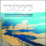 Mike Carubia Effective Etudes For Jazz, Volume 2 - Bb Tenor Saxophone l'art de couverture