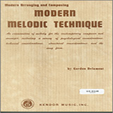 Modern Melodic Technique Partitions