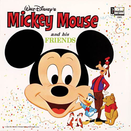 Mickey Mouse Clubhouse Theme sheet music for piano solo (PDF)