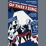 Cover Art for "Of Thee I Sing" by George Gershwin