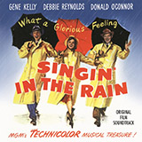 Gene Kelly Singin' In The Rain arte de la cubierta