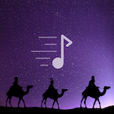 Couverture pour "25 Christmas Carols for SATB / 4-Part Choir" par Various