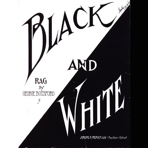 Black and White Rag Sheet music for Piano (Solo)