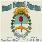 Couverture pour "Himno Nacional Argentino (Argentinian National Anthem)" par Jose Blas Parera
